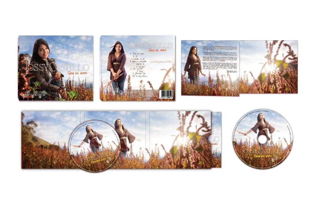 Jossy Castillo album CD music graphic design