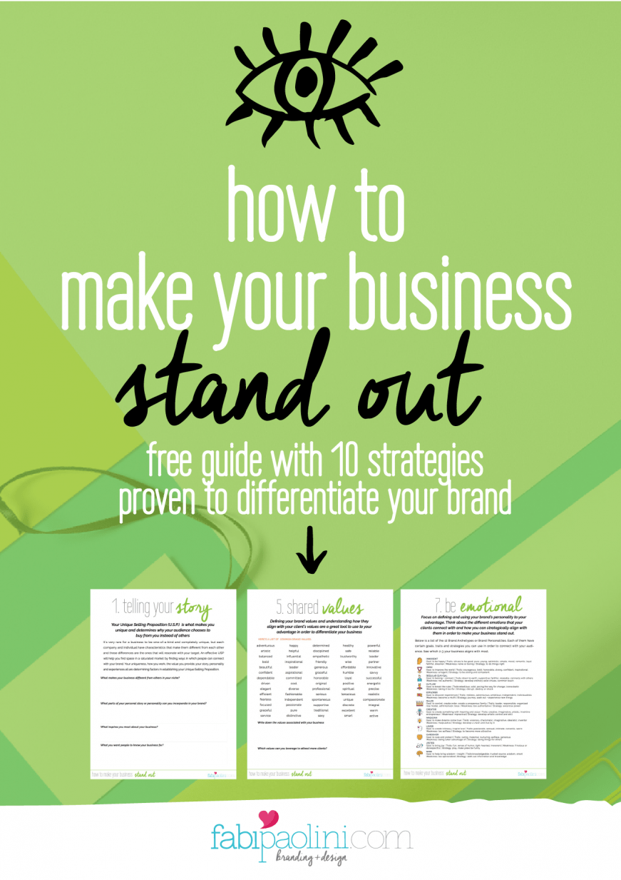 How To Make Your Business Stand Out | Part 1 | Brand Differentiation