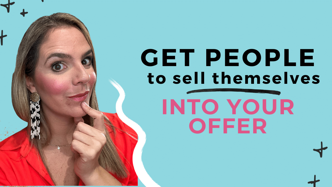 How to get people to sell themselves into your high-ticket coaching offers. This means you are basically building demand for what you do Fabi Paolini brand strategy